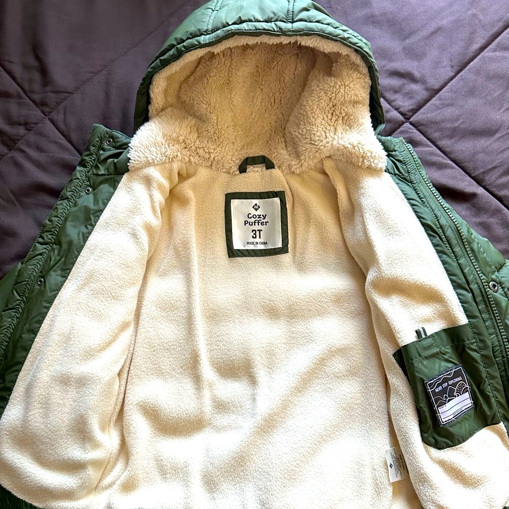Boys Cozy Puffer Jacket